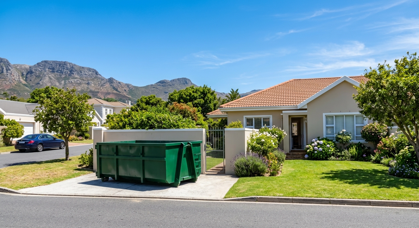 Skip Hire Kraaifontein - clean skip bin delivered to Kraaifontein home - waste removal service | Skip Hire Cape Town