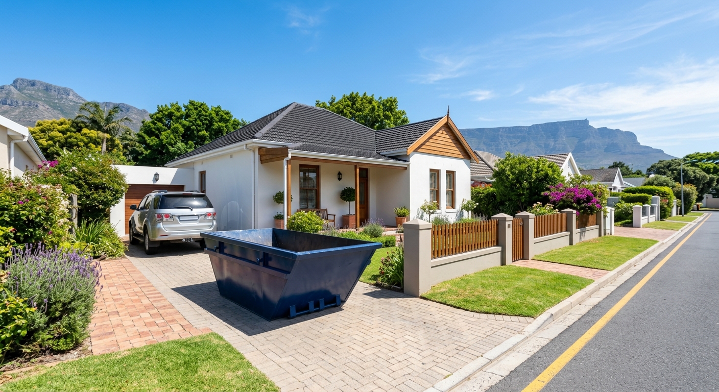 Skip Hire Plumstead - clean skip bin delivered to Plumstead home - waste removal service | Skip Hire Cape Town